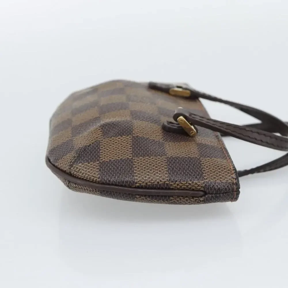 Louis Vuitton Damier Ebene Manosque GM Pouch Brown